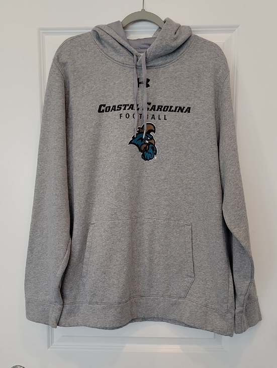 Under Armour Other - Under Armour Costal Carolina Football Hoodie Sweatshirt In Gray Size XXL